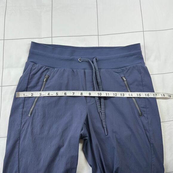 Athleta Pants Womens 2 Purple Blue Trekkie North Jogger Drawstring Athletic Hike - Picture 9 of 13